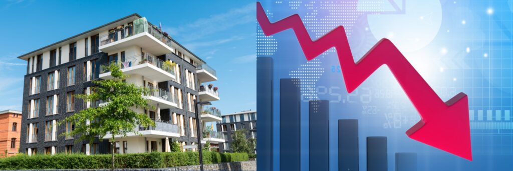 Przed nami spektakularne spadki cen mieszkań 