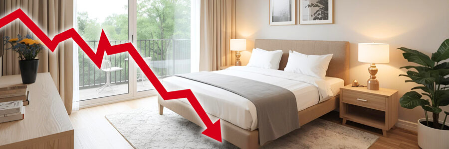 Czekając na dno: czy obecne spadki cen mieszkań to początek korekty?